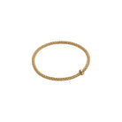 FOPE PRIMA 18K Gold Flex’it Bracelet with a White Diamond - Jackson Hole Jewelry Company