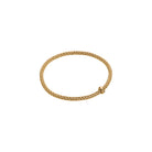 FOPE PRIMA 18K Gold Flex’it Bracelet with a Black Diamond - Jackson Hole Jewelry Company