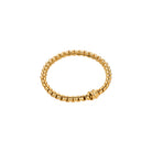 FOPE EKA 18K Gold Tiny Bracelet with a White Diamond - 0.01 carats - Jackson Hole Jewelry Company