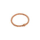 FOPE EKA 18K Gold Tiny Bracelet with a Black Diamond - 0.01 carats - Jackson Hole Jewelry Company