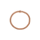 FOPE EKA 18K Gold Tiny Bracelet with a Black Diamond - 0.01 carats - Jackson Hole Jewelry Company