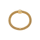 FOPE LOVE NEST 18K Gold Bracelet with a Black Diamond - 0.02 ct - Jackson Hole Jewelry Company
