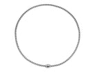 FOPE EKA 18K Gold Flex'it Necklace with Ornamental Clasp and a Black Diamond - Jackson Hole Jewelry Company