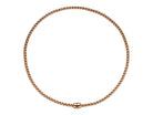 FOPE EKA 18K Gold Flex'it Necklace with Ornamental Clasp and a Black Diamond - Jackson Hole Jewelry Company