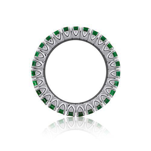 Picchiotti Xpandable Ring in White Diamonds and Emeralds - Jackson Hole Jewelry Company