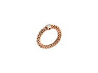 FOPE SOULS 18K Gold Flex'it Ring with Single White Diamond - 0.09 carats - Jackson Hole Jewelry Company