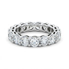 Round Diamond Eternity Band in Platinum 4.23 Cttw - Jackson Hole Jewelry Company