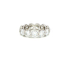 Round Diamond Eternity Band in Platinum 6.57 Cttw - Jackson Hole Jewelry Company