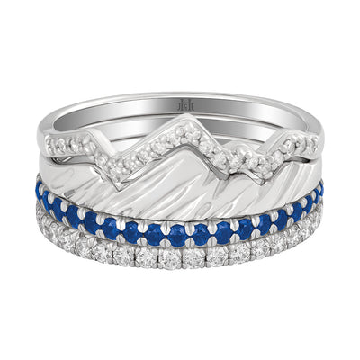 Teton Stacking Rings – Jackson Hole Jewelry Company