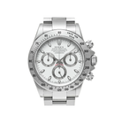 Rolex Daytona 40mm in Oystersteel with White Dial - Jackson Hole Jewelry Company