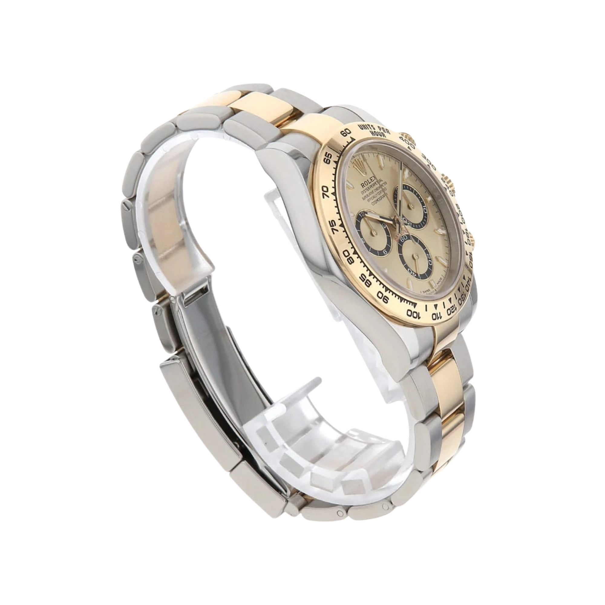 Rolex Daytona SS/YG Champagne Dial 40mm - Jackson Hole Jewelry Company