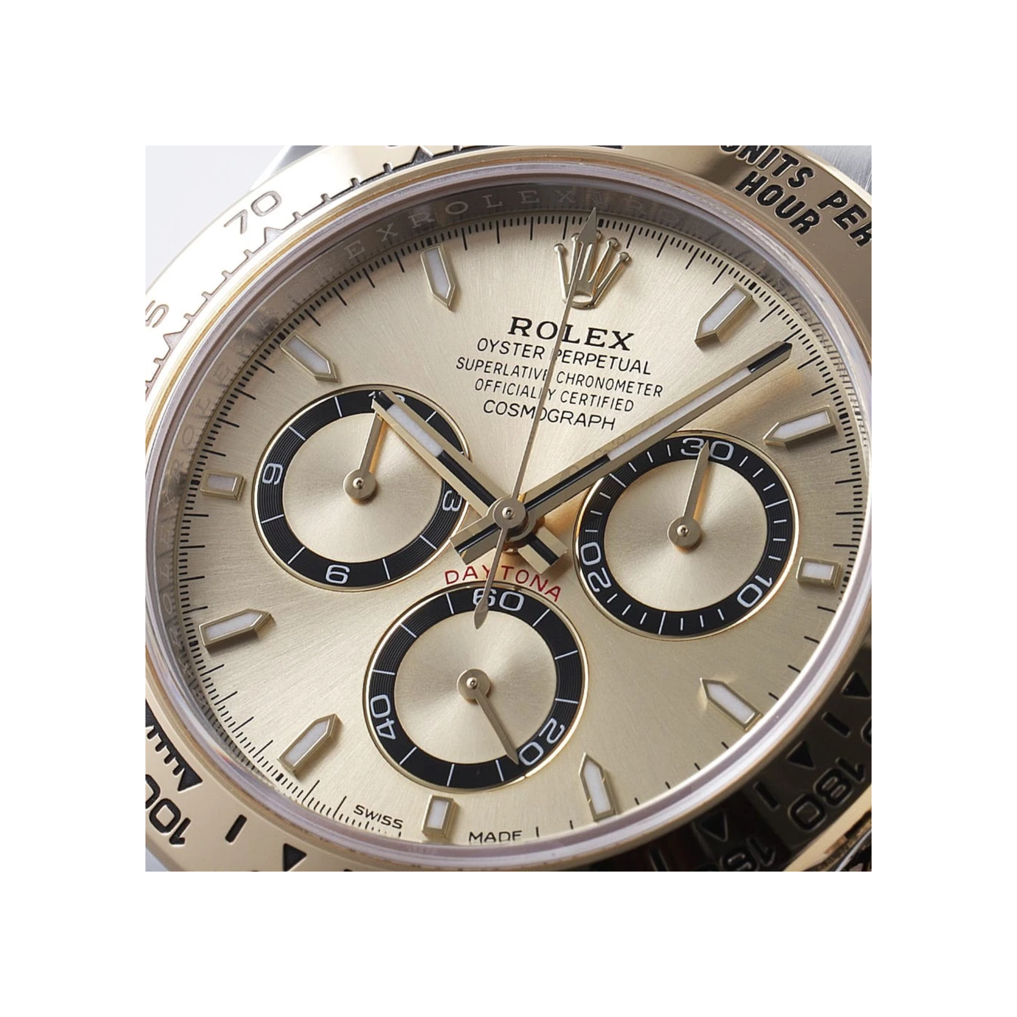 Rolex Daytona SS/YG Champagne Dial 40mm - Jackson Hole Jewelry Company