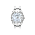 Rolex Datejust 31mm Mother of Pearl Diamond Dial Fluted in Steel and White Gold on Jubilee - Jackson Hole Jewelry Company