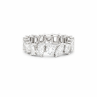 Diamond Eternity Band in Platinum 5.00 Cttw - Jackson Hole Jewelry Company