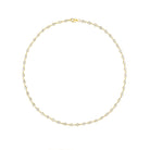 18K Yellow Gold Marquise Diamond Necklace – 4.70 Carats - Jackson Hole Jewelry Company