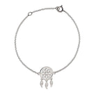 18K Gold With Diamonds Dreamcatcher Bracelet - Jackson Hole Jewelry Company