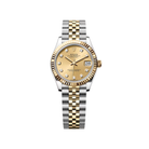 Rolex – Datejust 31mm in Yellow Rolesor with Champagne Diamond Dial on Jubilee Bracelet - Jackson Hole Jewelry Company