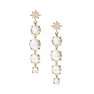 ANZIE Aztec North Star Melia Earrings in 14K Gold 0.10 cttw - Jackson Hole Jewelry Company