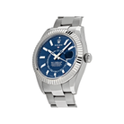 Rolex – Sky-Dweller 42mm with Blue Dial on Oyster Bracelet - Jackson Hole Jewelry Company