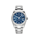 Rolex – Sky-Dweller 42mm with Blue Dial on Oyster Bracelet - Jackson Hole Jewelry Company