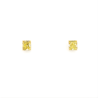 Radiant Cut Diamond Stud Earrings in 18K Yellow Gold - Jackson Hole Jewelry Company