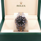 Rolex GMT-Master II in Yellow Rolesor with Black Dial on Jubilee (Box & Card, 2023) - Jackson Hole Jewelry Company
