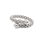 FOPE ICONE Flex'it 18K Gold Cross Over Bangle Bracelet - Jackson Hole Jewelry Company