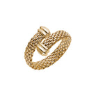 FOPE ICONE 18K Gold Cross Over Bangle Bracelet - Jackson Hole Jewelry Company