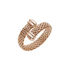 FOPE ICONE 18K Gold Cross Over Bangle Bracelet - Jackson Hole Jewelry Company