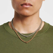 FOPE SOLO 18K Gold Necklace with a Black Diamond