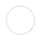 14.04ctw (139, 0.40ct av) Round G-H SI, 18k WG, 16" - Jackson Hole Jewelry Company