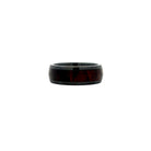 Lashbrook Men’s Ring Crafted in Zirconium Ring with Cocobolo Wood - Jackson Hole Jewelry Company