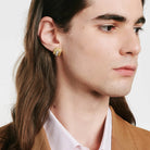 FOPE VENDOME 18K Gold Studs with White Diamonds - 0.48 carats - Jackson Hole Jewelry Company