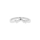LUXE Teton Outline Ring Crafted in 18K Gold - Jackson Hole Jewelry Company