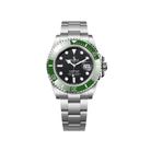 Rolex - Submariner Date 41mm in Oystersteel with Green Cerachrom Bezel & Black Dial - Jackson Hole Jewelry Company