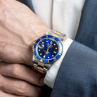 Rolex – Submariner Date 41mm “Bluesy” in Yellow Rolesor with Blue Dial - Jackson Hole Jewelry Company
