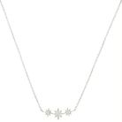 ANZIE Aztec North Star Micro Bar Necklace in 14K Gold 0.10 cttw - Jackson Hole Jewelry Company