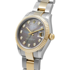 Rolex Datejust 31mm Dark Mother of Pearl Diamond Dial on Oyster Bracelet - Jackson Hole Jewelry Company