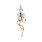 Chantecler Campanelle Pendant – 18K Rose Gold with Diamonds & Crystal Quartz - Jackson Hole Jewelry Company
