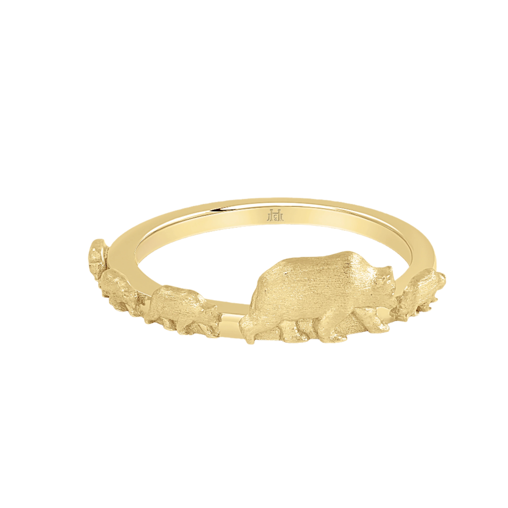 LUXE EDITION: 399 Queen of the Tetons Bear Ring - Jackson Hole Jewelry Company