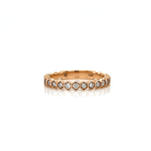18K ROSE GOLD HEXAGON HONEYCOMB 3/4 DIAMOND RING - Jackson Hole Jewelry Company