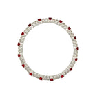 Picchiotti - Xpandable™ Ruby and Diamond Bracelet in 18K White Gold - Jackson Hole Jewelry Company