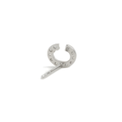 ANZIE Love Letter Pavé Diamond Stud (A–Z) in 14K Gold 0.05 cttw - Jackson Hole Jewelry Company