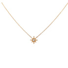 ANZIE Micro Aztec Starburst Necklace 14K Gold - Jackson Hole Jewelry Company