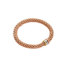 FOPE LOVE NEST 18K Gold Flex’it Bracelet with Tri-Gold Rondels - Jackson Hole Jewelry Company