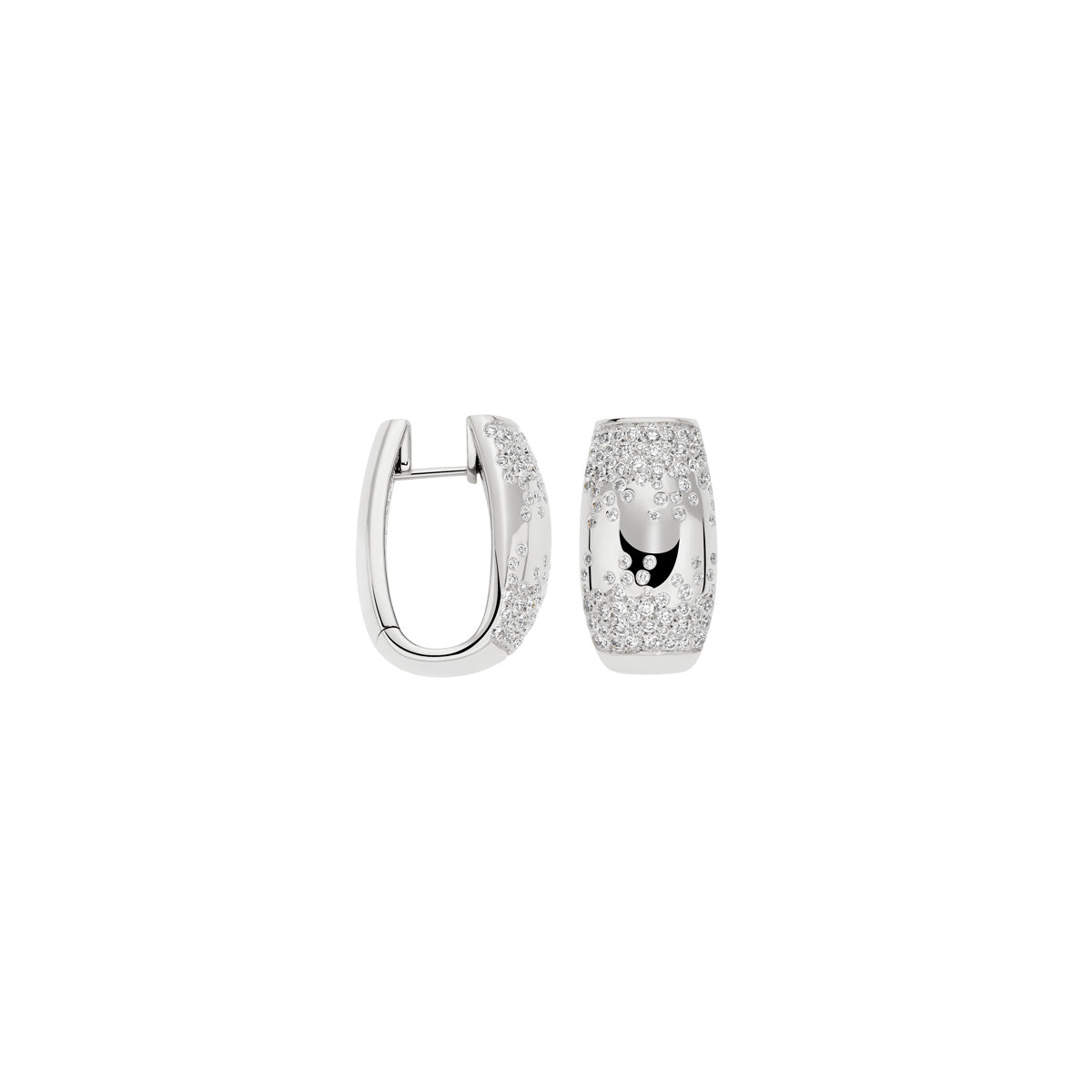 FOPE LOVE NEST 18K Gold Earrings with White Diamonds - 1.43 carats - Jackson Hole Jewelry Company