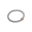 FOPE LOVE NEST 18K Gold Flex’it Bracelet with White Diamond Rondel - 0.12 carats - Jackson Hole Jewelry Company