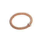 FOPE LOVE NEST 18K Gold Flex’it Bracelet with White Diamond Rondel - 0.12 carats - Jackson Hole Jewelry Company