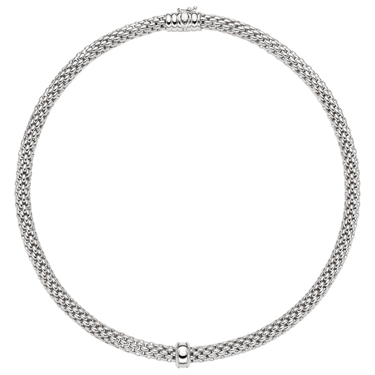 FOPE LOVE NEST Necklace in 18K White Gold