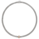 FOPE LOVE NEST Necklace in 18K White & Rose Gold - Jackson Hole Jewelry Company